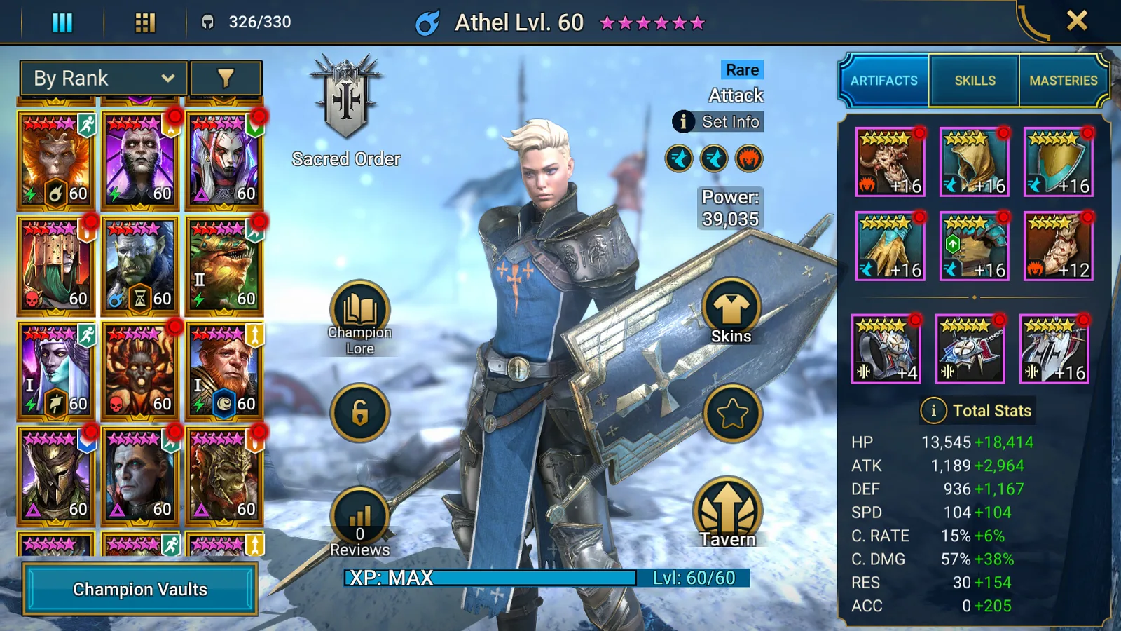 Raid: Shadow Legends — official screenshot illustrating RigLoot coverage